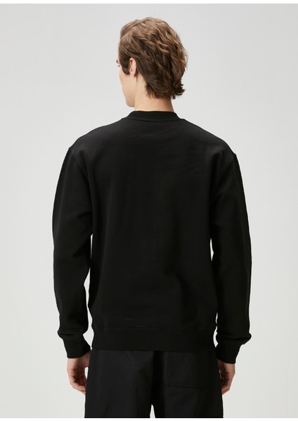 The Gros Grain Siyah Sweatshirt