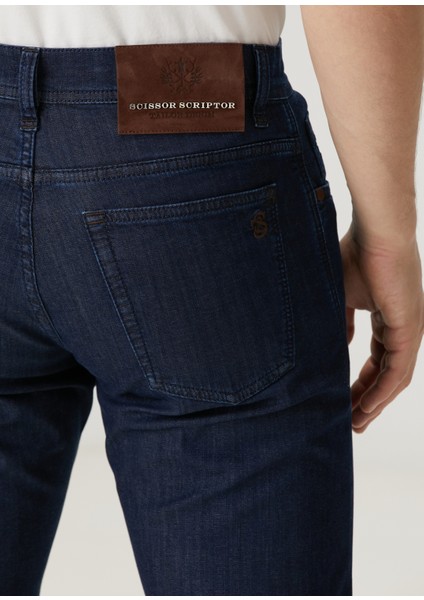Lacivert Jean Pantolon
