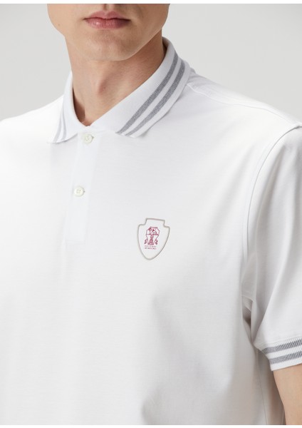 Beyaz Polo Yaka T-Shirt indirimleri