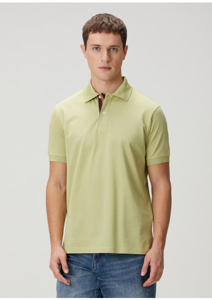 Açık Yeşil Polo Yaka T-Shirt