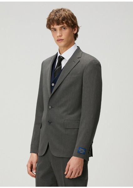 Modern Fit Antrasit Ceket