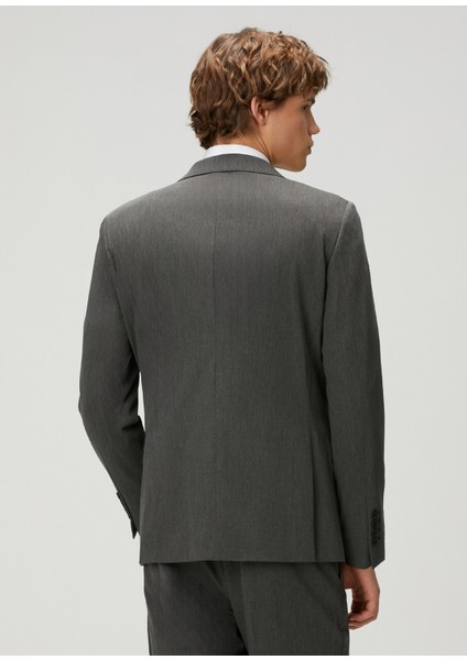 Modern Fit Antrasit Ceket