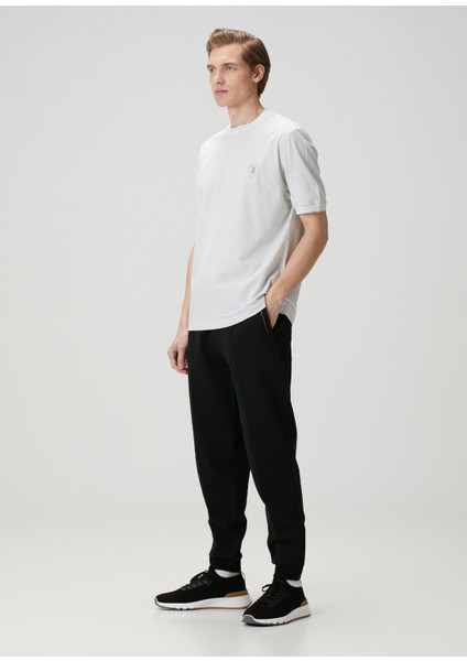 Gri Logo Detaylı T-Shirt fiyatları