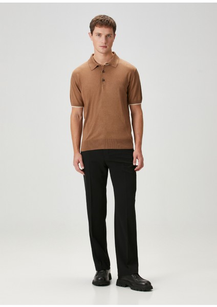 Taba Polo Yaka Ipek Triko