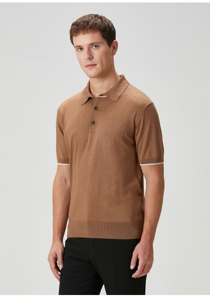 Taba Polo Yaka Ipek Triko
