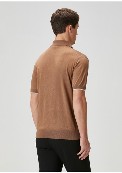 Taba Polo Yaka Ipek Triko