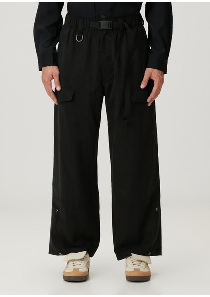 Siyah Twill Pantolon