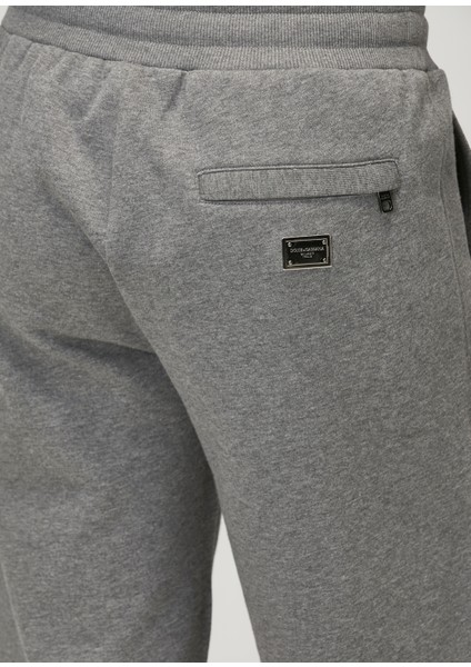 Gri Beli Kordonlu Bermuda