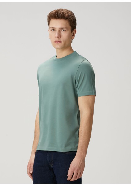 Açık Yeşil Basic T-Shirt