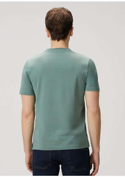 Açık Yeşil Basic T-Shirt