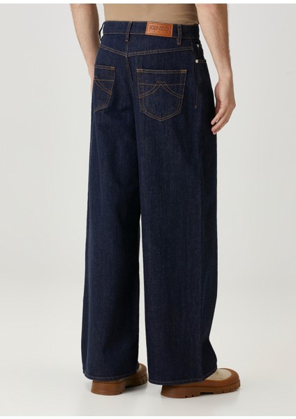 Buggy Fit Mavi Jean Pantolon