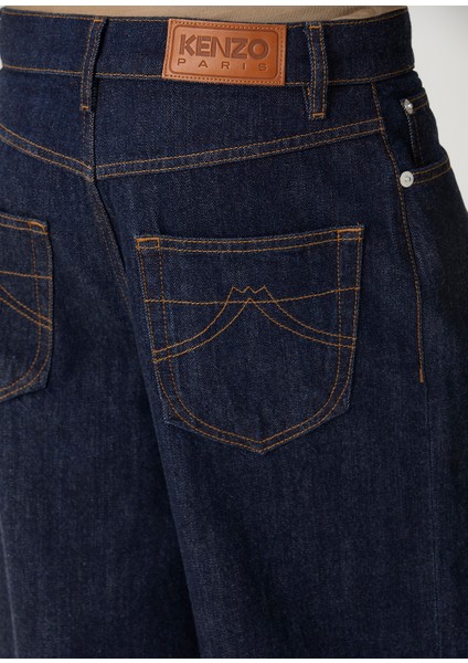 Buggy Fit Mavi Jean Pantolon
