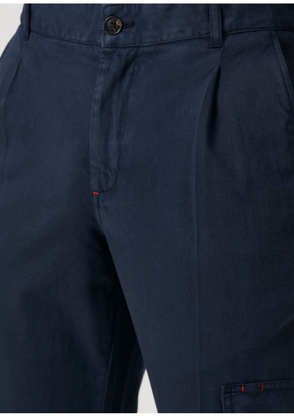 Lacivert Kargo Pantolon