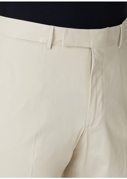 Bej Formal Pantolon