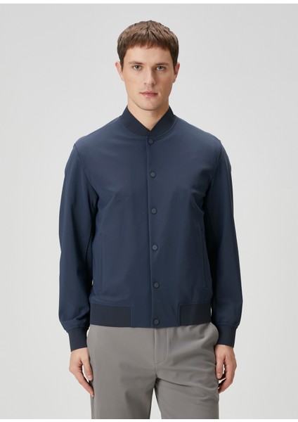 Murphy Koyu Lacivert Bomber Mont