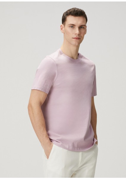 Lila Basic T-Shirt