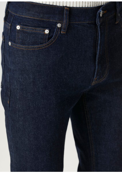 Lacivert Jean Pantolon
