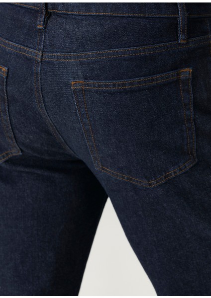Lacivert Jean Pantolon