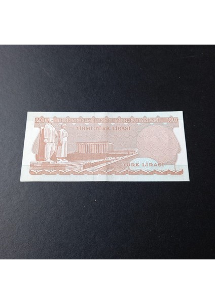 399636856BDC21EDAD 6.emisyon 4.tertip 20TÜRK Lirası Çt/ççt I77 710017 Kağıt Para
