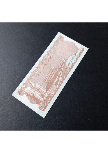 399636856BDC21EDAD 6.emisyon 4.tertip 20TÜRK Lirası Çt/ççt I77 710017 Kağıt Para