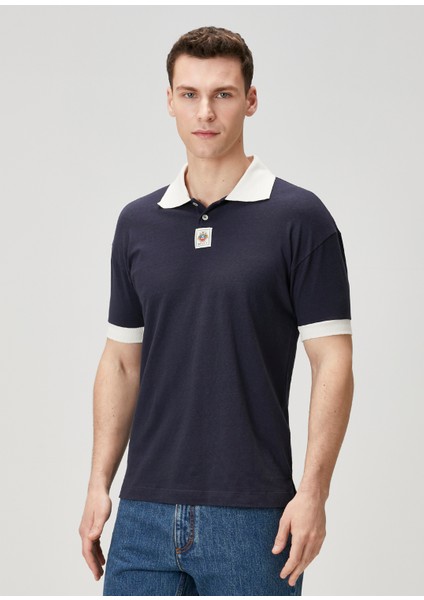Lacivert Organik Pamuk T-Shirt modelleri