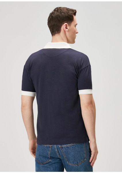 Lacivert Organik Pamuk T-Shirt fırsatları