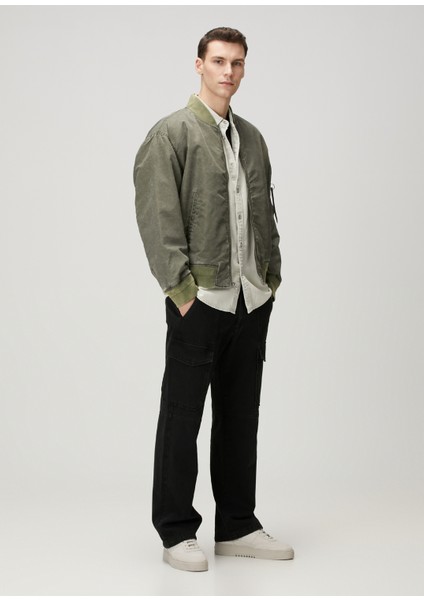 Manston Haki Bomber Mont