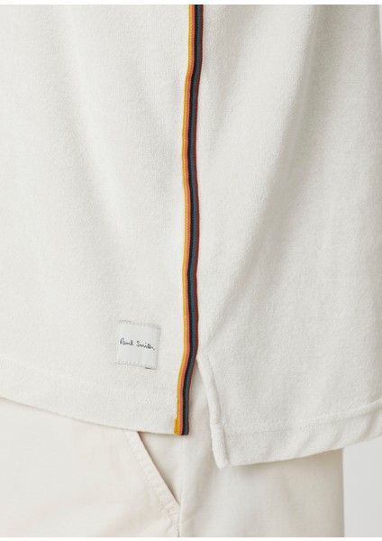 Beyaz Polo Yaka T-Shirt