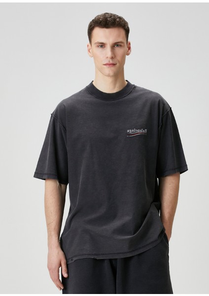 Political Campaign Siyah T-Shirt