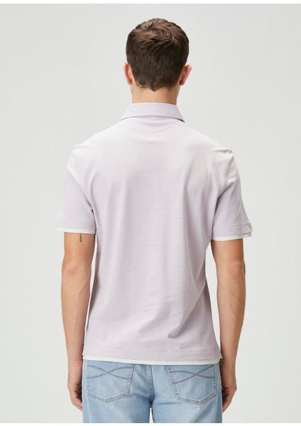 Lila Polo Yaka T-Shirt fırsatları
