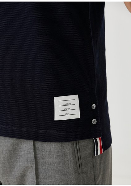 Lacivert Polo Yaka T-Shirt