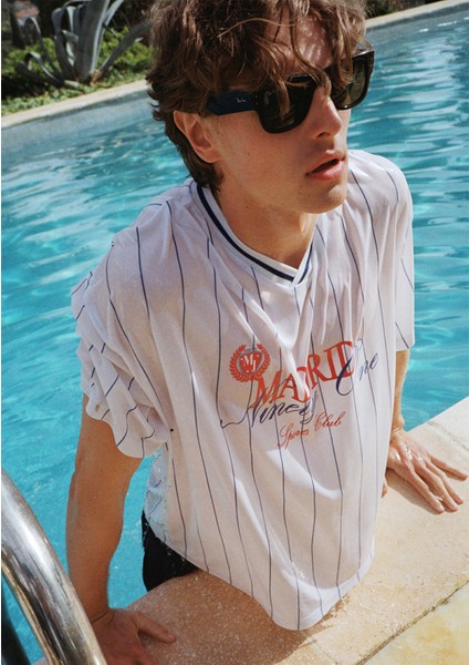 Madrid Baskılı Beyaz Forma Tişört 0612779-620 fiyatları