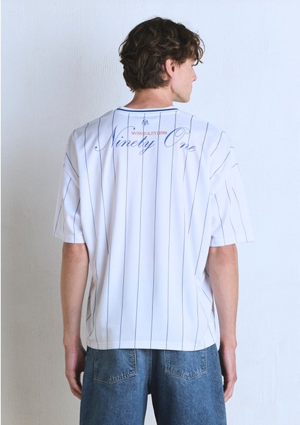 Madrid Baskılı Beyaz Forma Tişört 0612779-620 fırsatları