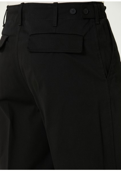 Siyah Kargo Pantolon