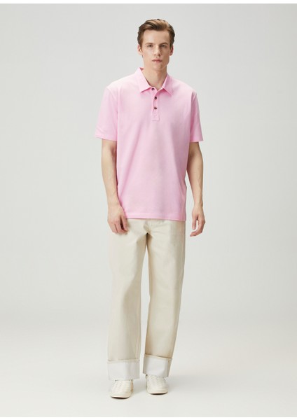 Pembe Polo Yaka T-Shirt fiyatları