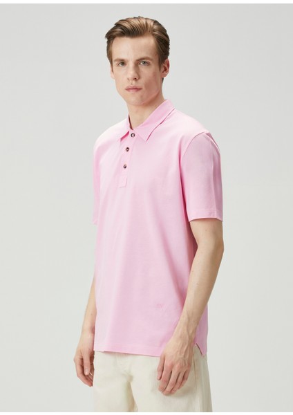 Pembe Polo Yaka T-Shirt modelleri