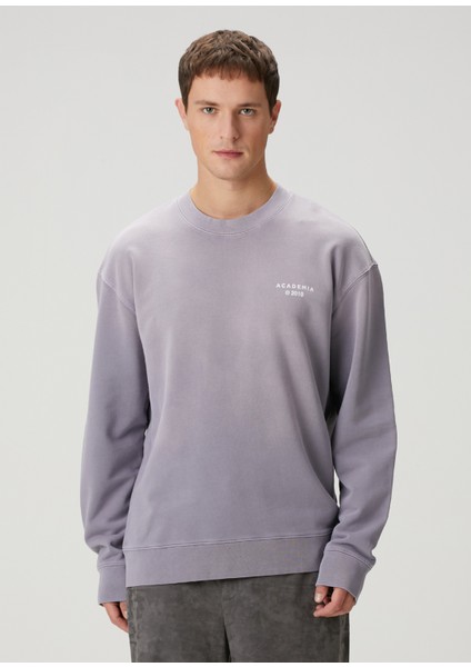 Lila Oversize Sweatshirt
