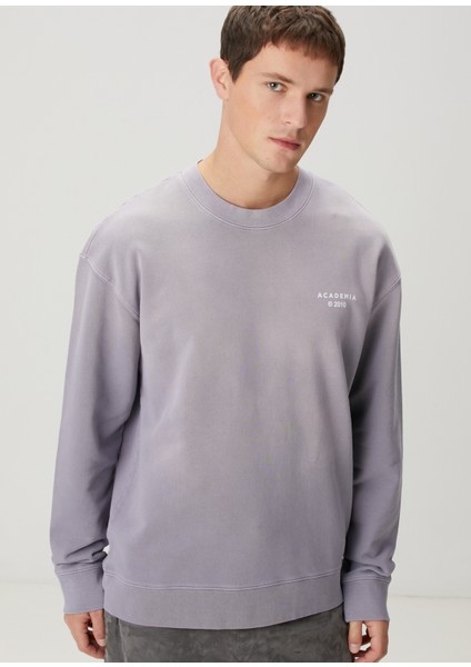 Lila Oversize Sweatshirt