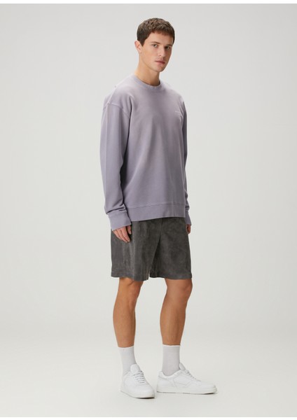 Lila Oversize Sweatshirt