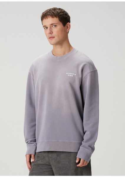 Lila Oversize Sweatshirt