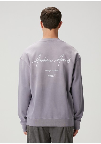 Lila Oversize Sweatshirt