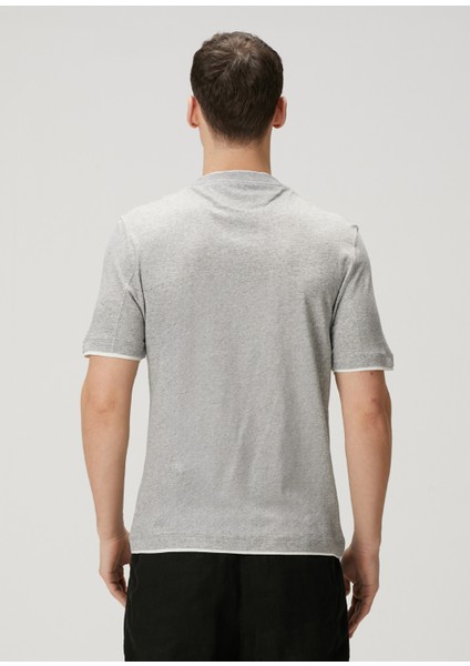 Gri Keten T-Shirt fırsatları