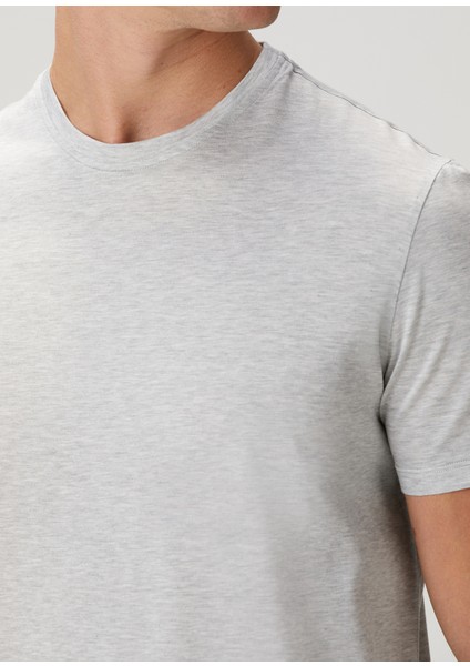 Gri Basic T-Shirt