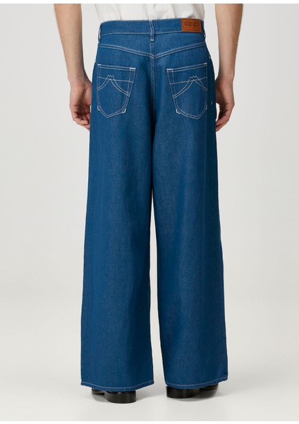 Baggy Fit Mavi Jean Pantolon modelleri