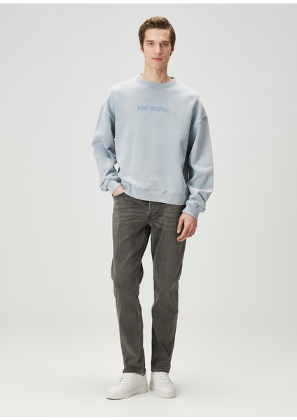 Mavi Organik Pamuk Sweatshirt fiyatları