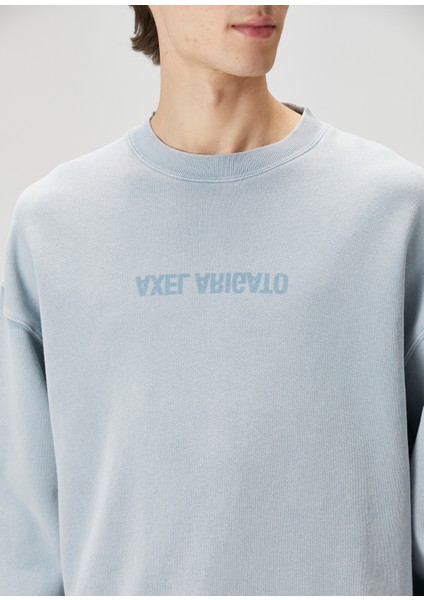Mavi Organik Pamuk Sweatshirt indirimleri