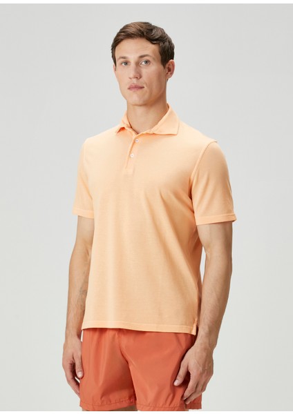 Zero Turuncu Polo Yaka T-Shirt modelleri