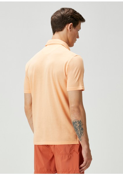 Zero Turuncu Polo Yaka T-Shirt fırsatları