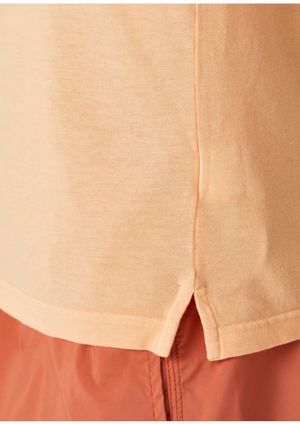 Zero Turuncu Polo Yaka T-Shirt
