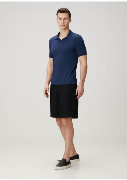 Koyu Mavi Polo Yaka T-Shirt fiyatları